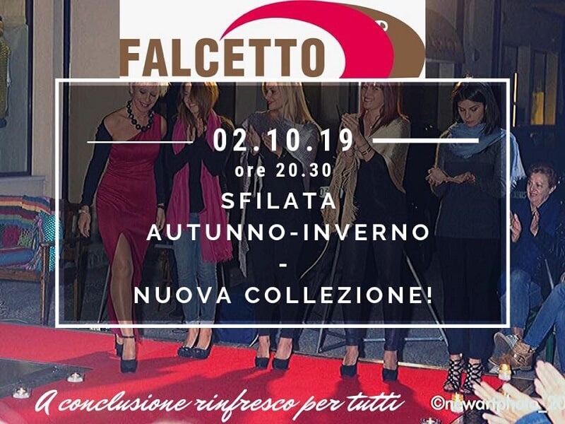 Sfilata Falcetto per la nuova collezione autunno inverno 2019 e 2020 Verona