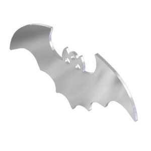 Ciondolo pipistrello in acciaio inox. Charms Halloween in metallo per gioielli che decorazioni