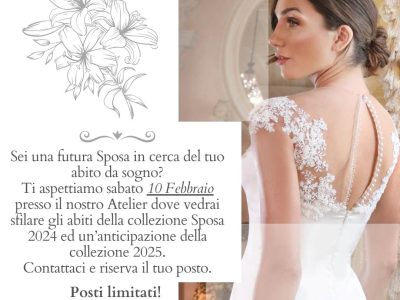 I nostri fiori presso la sfilata Atelier Modits